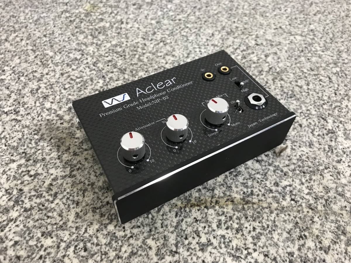 中村製作所 ヘッドホンアンプ DAC AClear Porta NICE SOUND NIP-03_画像1