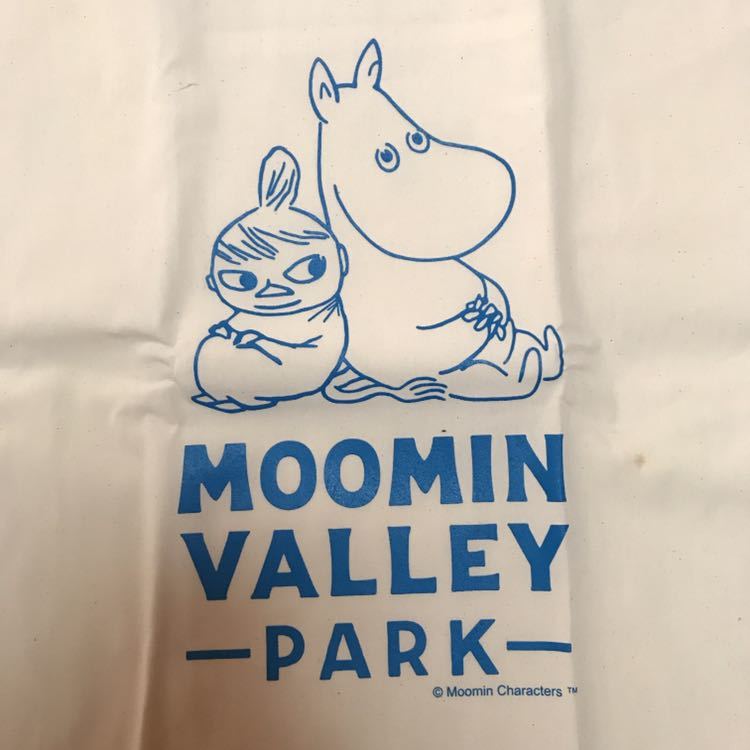 ムーミン リトルミイ トートバッグ MOOMIN VALLEY PARK 綿100％ 未使用_画像8