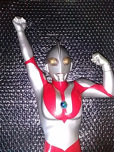 ★罕見的BANDAI BIG Daiga大約62厘米的Ultraman DX在顫抖時顫抖! ! 原文:★ 希少 バンダイ BIG フギュア 約62センチ ウルトラマン DX 叫びながら ビカビカ光ります!!