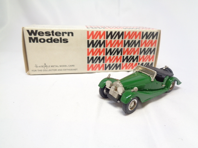 Western Models WMS 18 MORGAN PLUS 4 1951 Western model Morgan plus 4 Manufacturers final product ( box attaching ) postage extra 