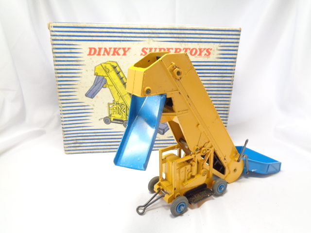 DINKY SUPERTOYS 964 ELEVATOR LOADER With working hopper elevator and chure ディンキー エレベーター ローダー