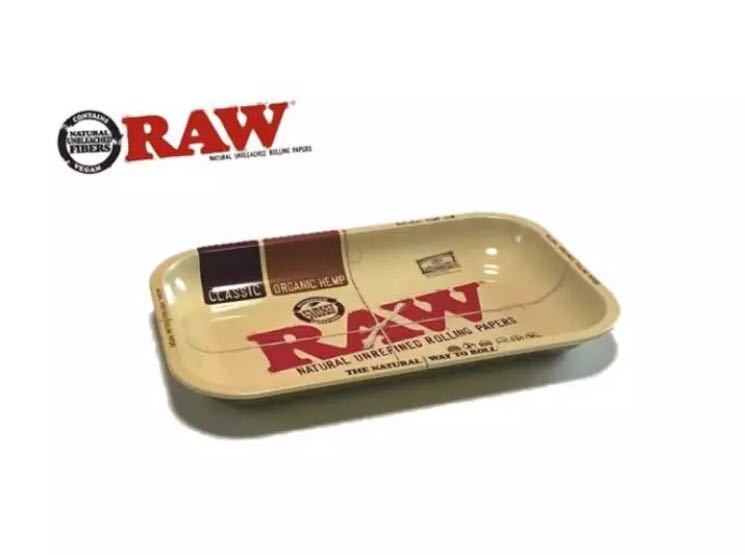 送料無料 新品 RAW 正規品 メタルトレースモール 手巻きタバコ トレイ