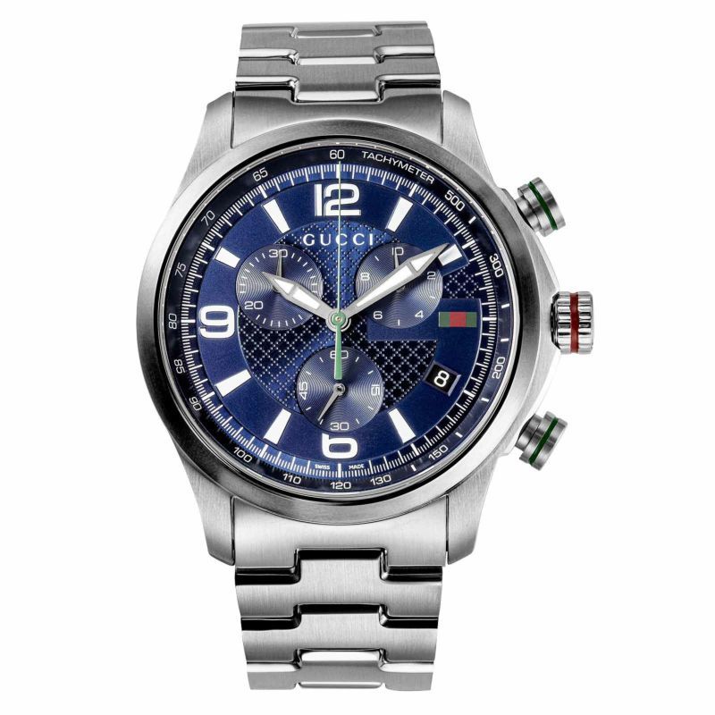 安い 新品 GUCCI グッチ YA126288 メンズ腕時計 / Gタイムレスクロノ