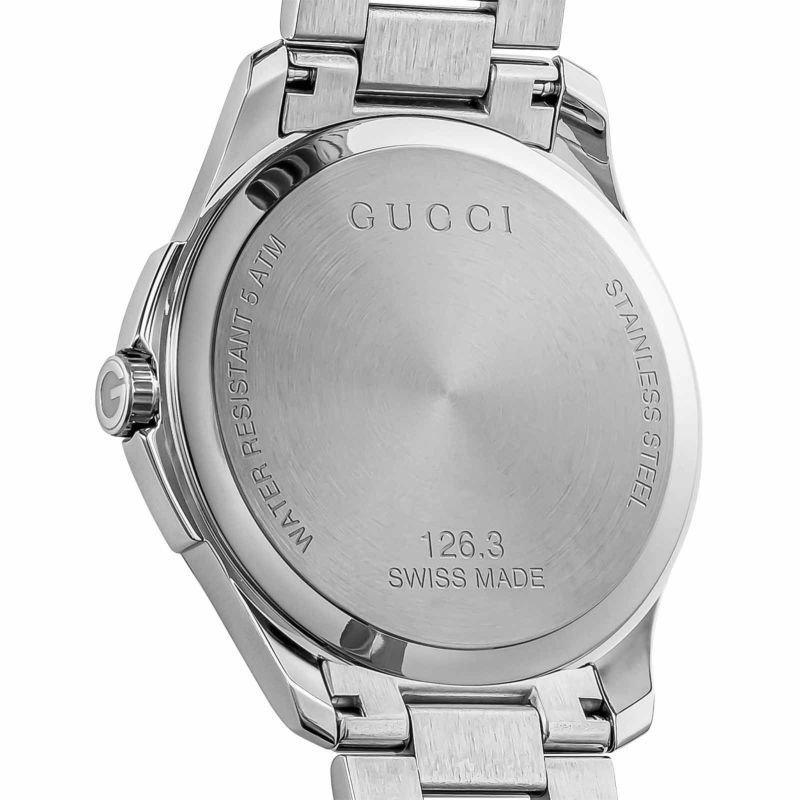 何でも揃う 新品 GUCCI グッチ YA126368 メンズ腕時計 / Gタイムレス