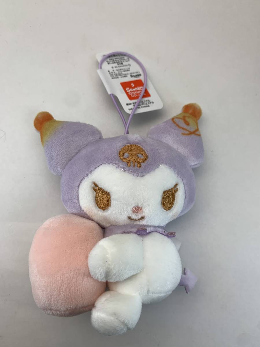 【新品】サンリオキャラクターズ　ましゅまるむマスコット　クロミ　Kuromi　サンリオ　ぬいぐるみ　マスコット プライズ品 / ハローキティ_画像1