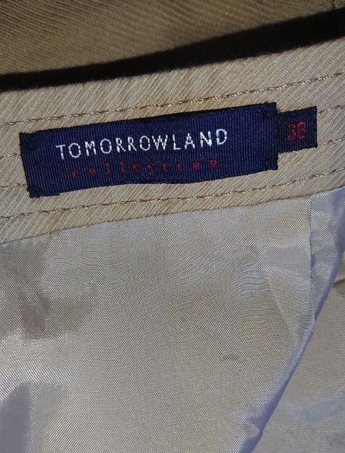 TOMORROWLAND collection シルク混 ミニスカート 台形