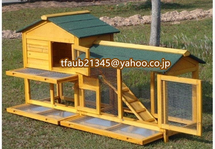 鶏小屋 屋外 庭用 鳥かご ニワトリ屋 アヒル 鳥かご ペット ニワトリかご トリ小屋 別墅 ウサギの巣 ペット用品