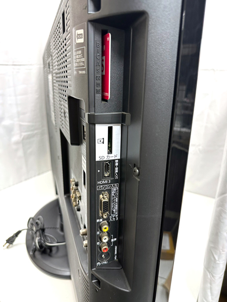 Panasonic パナソニック VIERA ビエラ 37型 液晶テレビ TH-L37G2-K ブルーブラック 2010年製 リモコン付 家電 動作確認済 [N29092301]_画像7