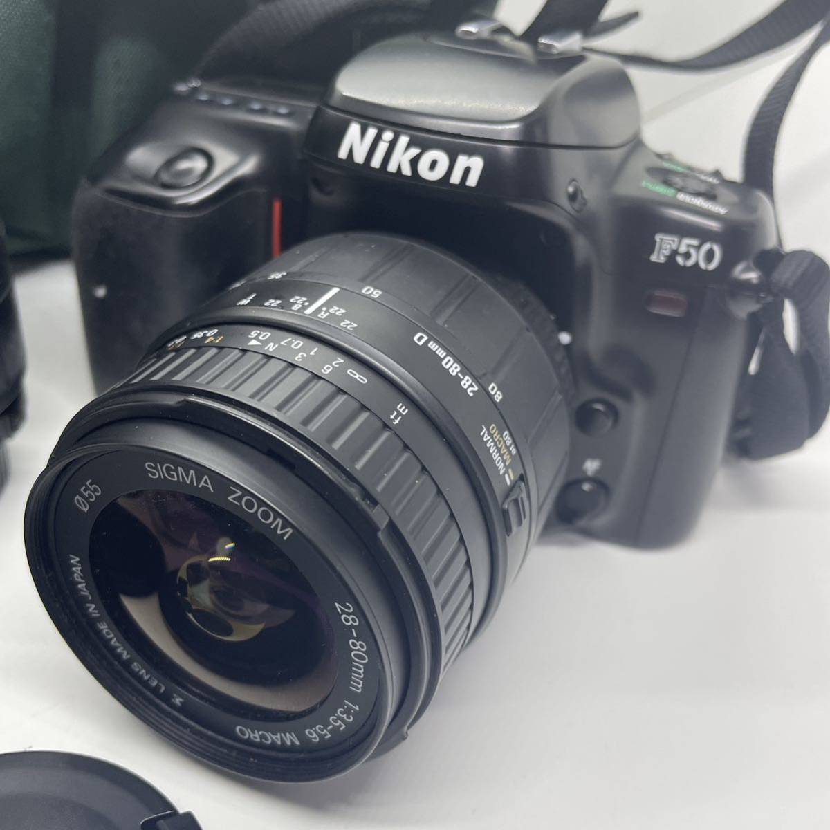 K-1843】Nikon ニコン F50 フィルムカメラ 望遠レンズ SIGMA ZOOM 100