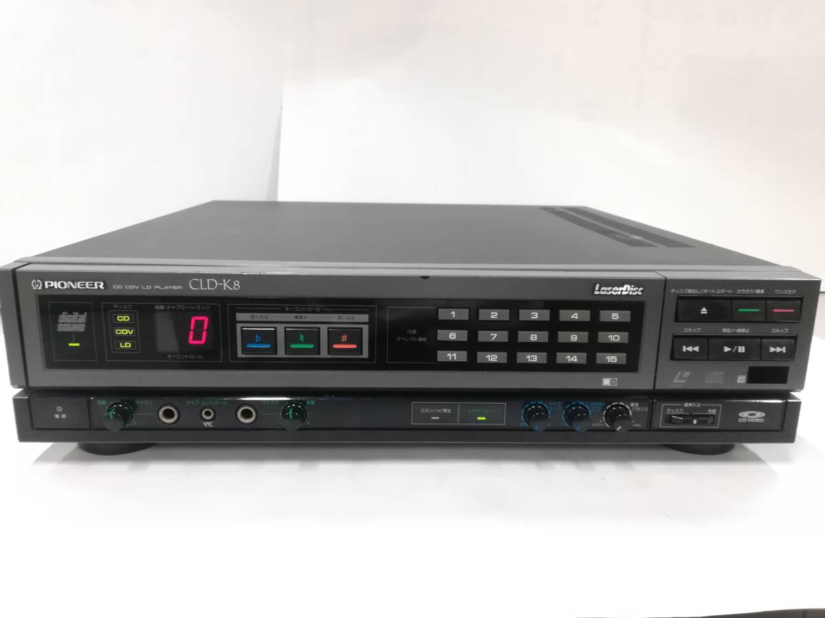 Yahoo!オークション - PIONEER CLD-K8 CD CDV LD PLAY...