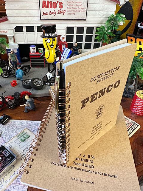 PENCO　ペンコ　ダブルリングノート　S+M+Lの3冊セット　7mm　罫線　コイルノート　メモ帳　（ナチュラル）　HIGHTIDE　ハイタイド_画像6