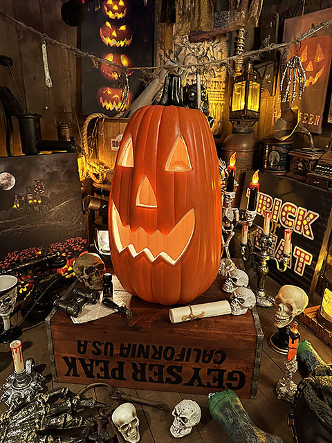  pumpkin lantern long 56cm(L size ) Halloween Jack *o* lantern pumpkin monster # american miscellaneous goods America miscellaneous goods 