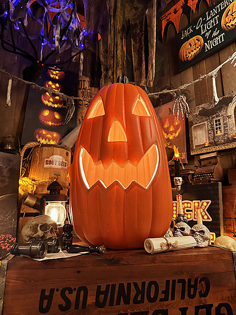  pumpkin lantern long 56cm(L size ) Halloween Jack *o* lantern pumpkin monster # american miscellaneous goods America miscellaneous goods 
