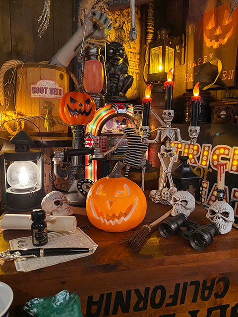  pumpkin lantern SS size LED light # party decoration America miscellaneous goods 