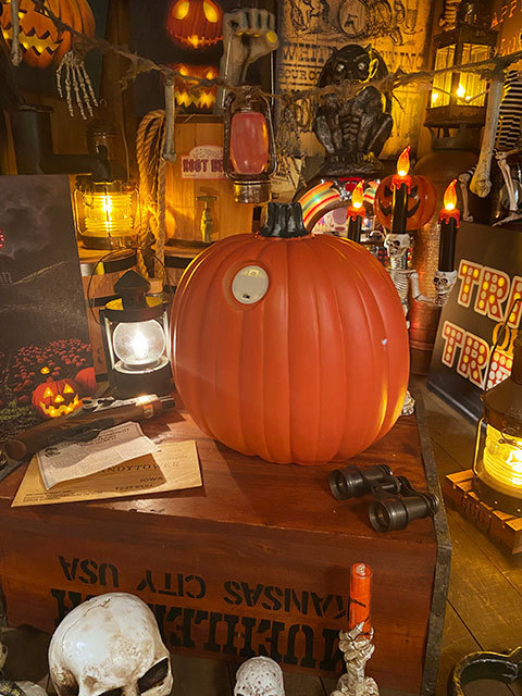  pumpkin lantern (L size ) Halloween Jack *o* lantern # party decoration America miscellaneous goods 