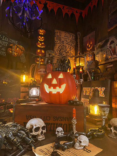  pumpkin lantern (L size ) Halloween Jack *o* lantern # party decoration America miscellaneous goods 