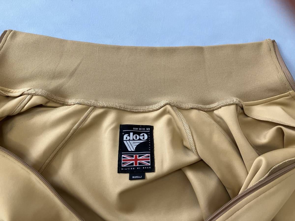 美品】Gola ゴーラ トラックジャケット ジャージ L カーキ 美品】Gola ゴーラ トラックジャケット ジャージ L カーキ