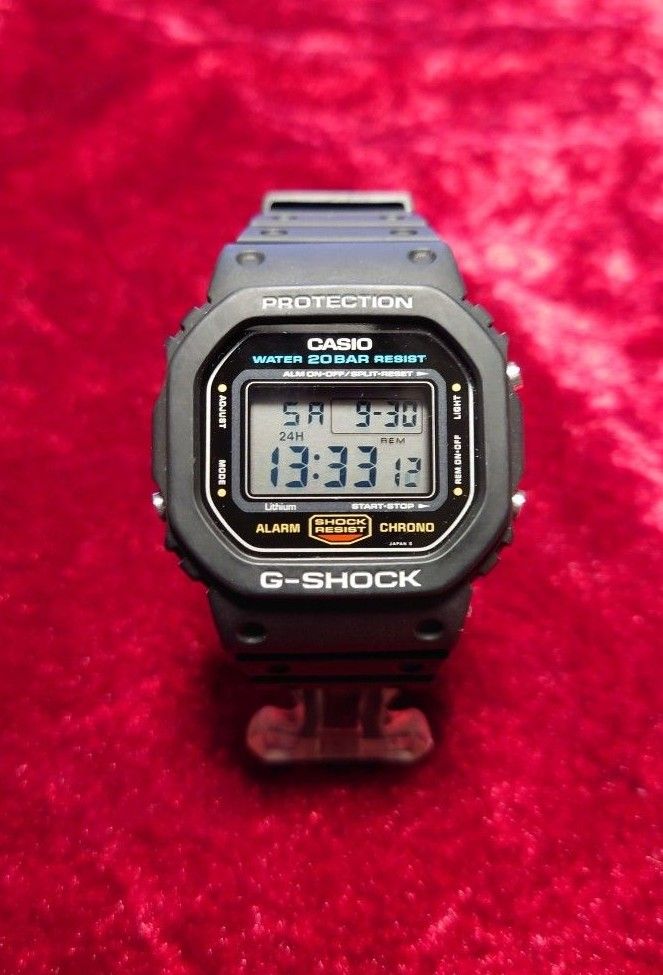 CASIO G-SHOCK DW-5600C-1 初代スピードモデル 691モジュール CASIO G-SHOCK DW-5600C-1 初代スピードモデル 691モジュール