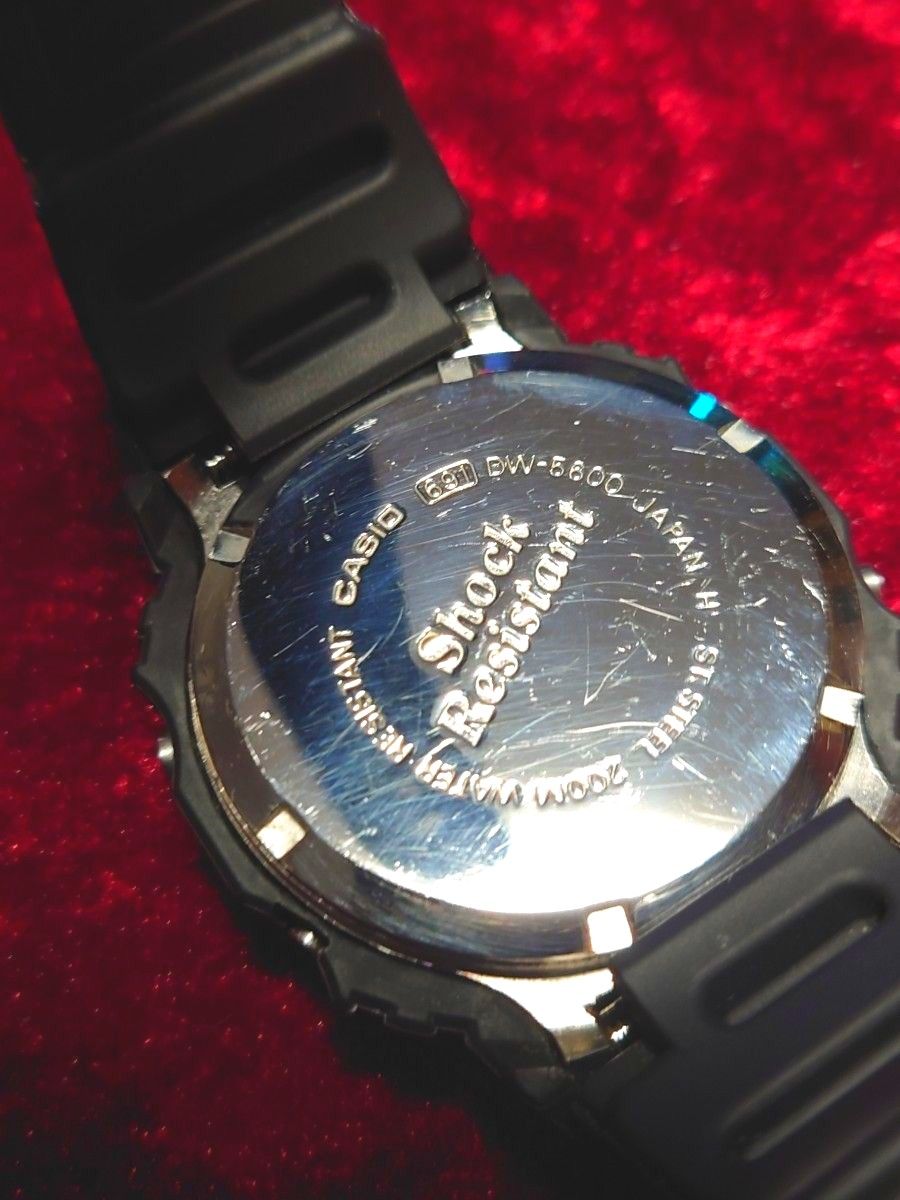 CASIO G-SHOCK DW-5600C-1 初代スピードモデル 691モジュール CASIO G-SHOCK DW-5600C-1 初代スピードモデル 691モジュール