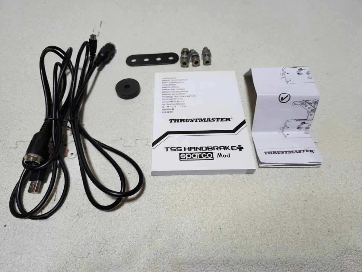 動作確認済み Thrustmaster スラストマスター TSS Handbrake SPARCO