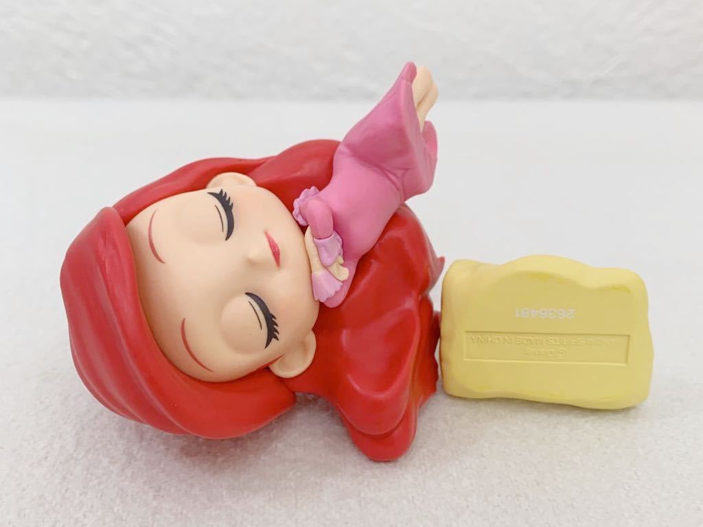  Ariel A( подушка желтый ) [ little * русалка ] Q posket sleeping Disney Characters -Ariel-* размер примерно 7cm(M