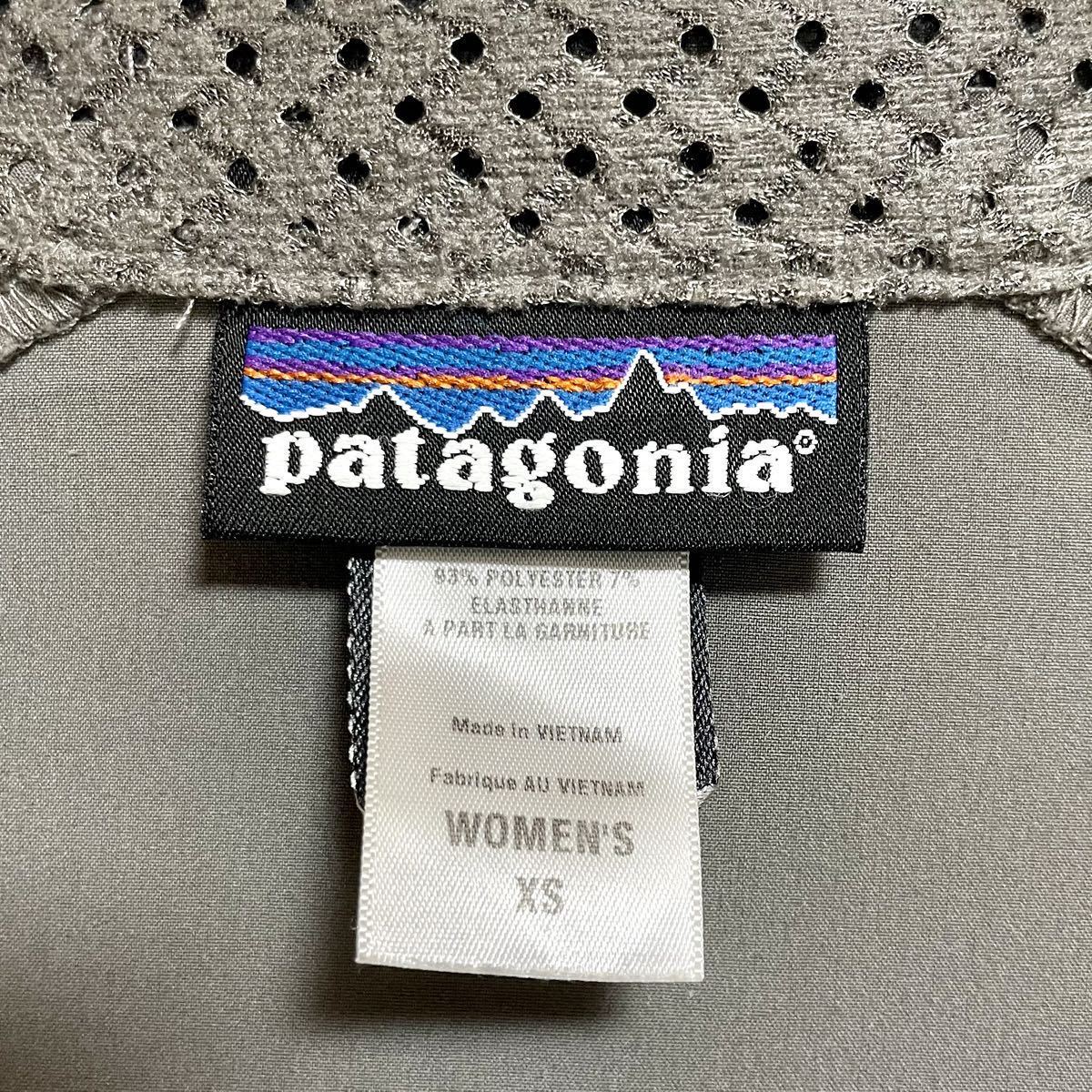 パタゴニア patagonia ポリエステルジップアップジャケット アウトドアウェア グレー サイズ woman's XS レディースXS ＊CH_画像2