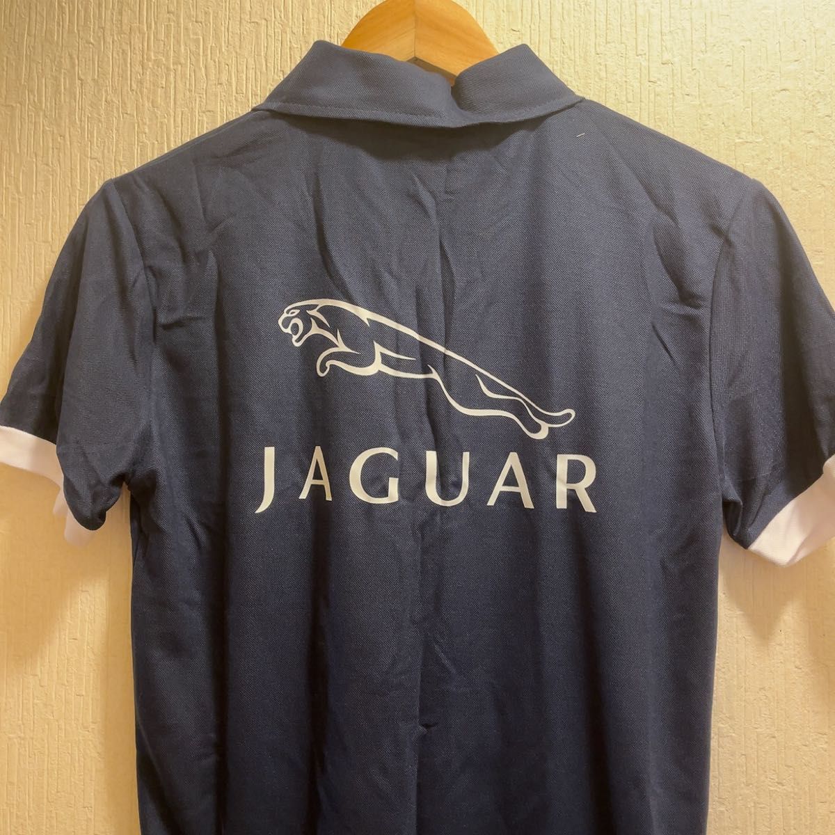 新品★ネイビー★JAGUAR★ポロシャツ★ゴルフウェア★ユニセックス★L★最終値下げ★他フリマでもセール中★現品限り★特別値下げ