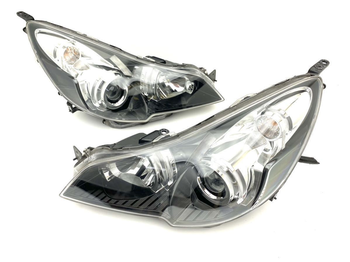 a管k220926-0304 BR レガシィ ヘッドライト ランプ レンズ 左右 セット KOITO 100-200061 HID (検 BR9 BRG BRM BM BMG BM9 (18)_画像1