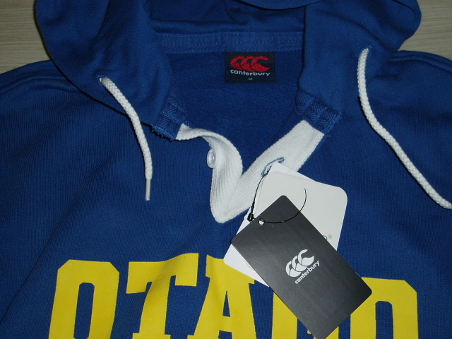 即決！CANTERBURY(カンタベリー)フード付きトレーナー【M】￥14,300　 RUGGER SWEAT HOODY ラガースウェットフーディ　2/4P13_画像4