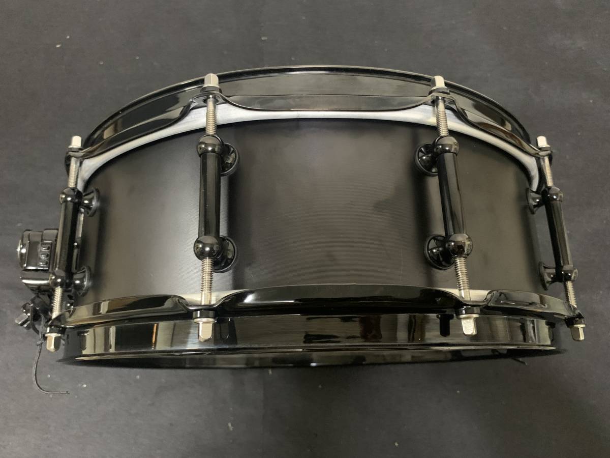 送料無料 美品 Sケース付 Pearl ULTRACAST 14×5 UCA1450/B パール