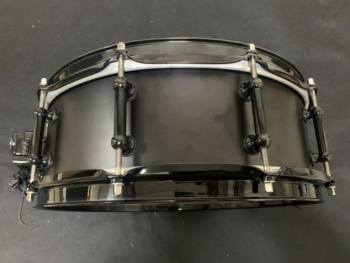 送料無料 美品 Ｓケース付 Pearl ULTRACAST 14×5 UCA1450/B パール