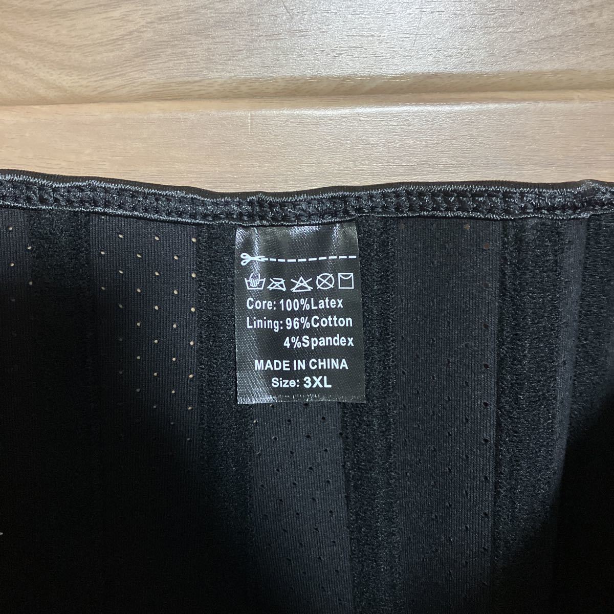 ￥3890 即決 新品 Jasmine Grandiflorum ショート丈 コルセット 3XL 黒 ウエストニッパー サポーター ブラック レディース XXL_画像5