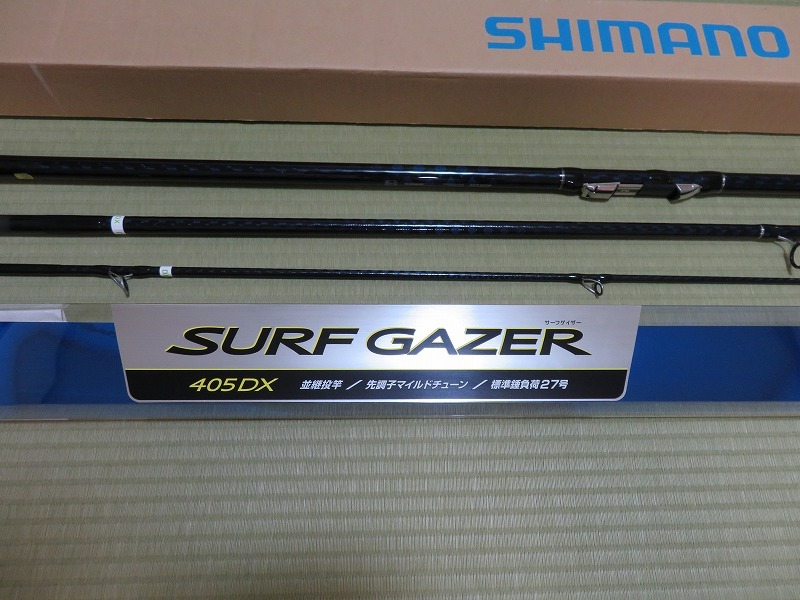 ★シマノ★サーフゲイザー★405DX★SHIMANO★SURF GAZER★中古美品★未記入保証書付★_画像2