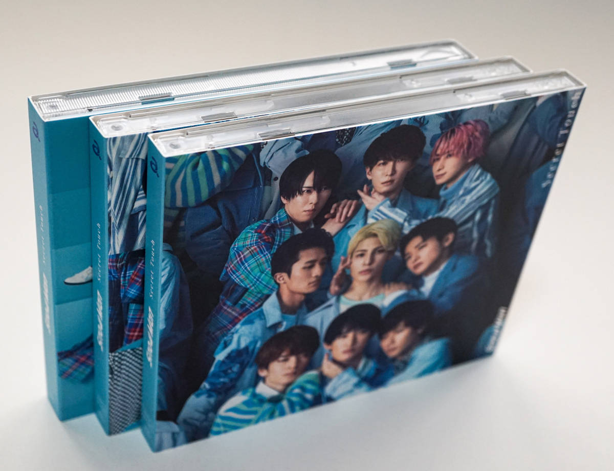 ☆SnowMan／Secret Touch☆CD+DVD初回限定盤A,B+初回仕様通常盤 3形態 