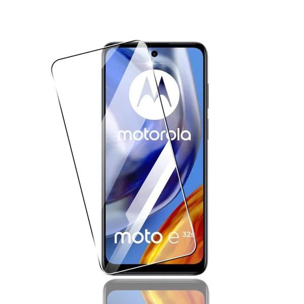 モトローラ Moto e32s 4G 6.5インチ Moto G22 9H 0.26mm 強化ガラス 液晶保護フィルム 2.5D L186_画像1