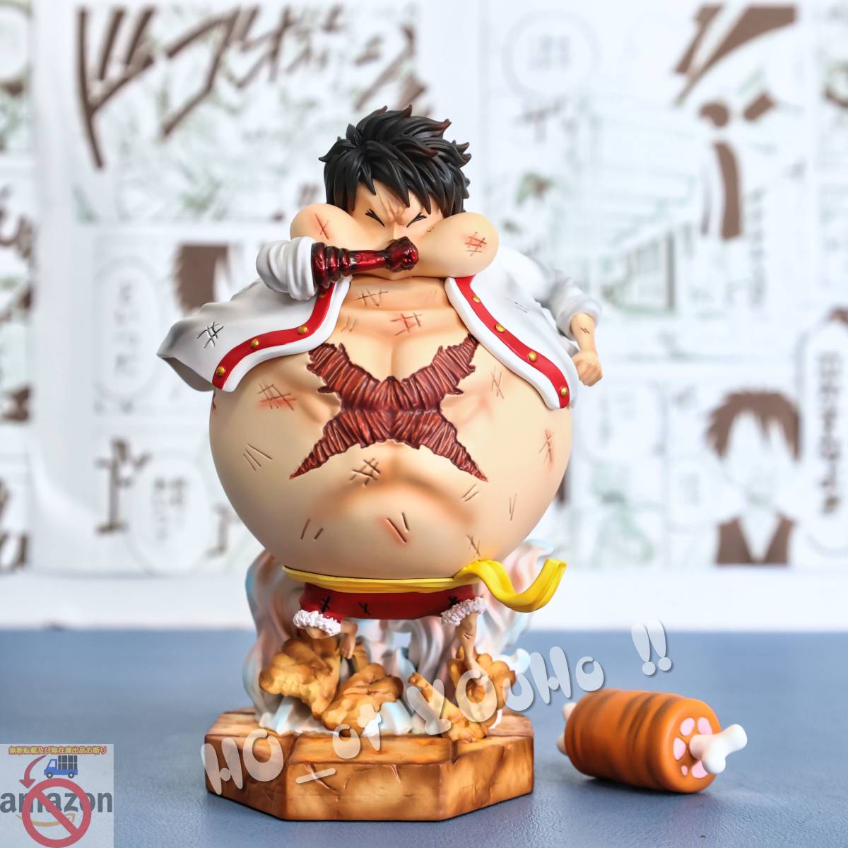 国内即日発送 ONEPIECE ワンピース フィギュア モンキー・D・ルフィ ギア4 タンクマン Warhead スタジオ GK完成品 POP  P.O.P