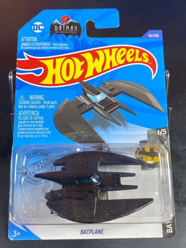 ホットウィール HOTWHEELS BATPLANE バットプレーン BATMAN バットマン 黒_画像1