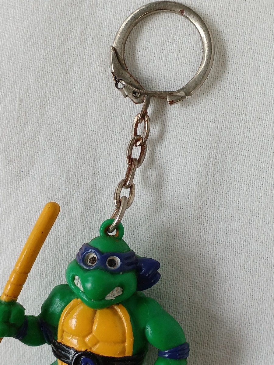  Mu Tanto ta-toruz key holder 3 piece set retro 1994 year used long-term storage Junk mini figure figure 