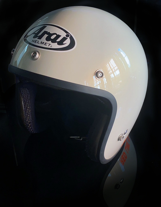  beautiful goods M corresponding ARAI helmet ARAI classic Vintage SW SCOTT goggle white bacteria elimination cleaning settled bike automobile car race old car Vintage 