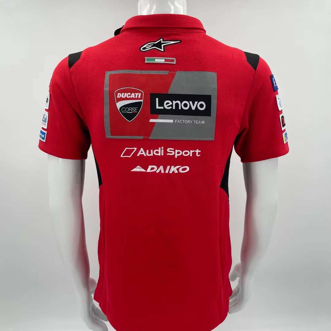 セール】新品DUCATI MotoGP polo シャツワッペン多数-M號–日本Yahoo