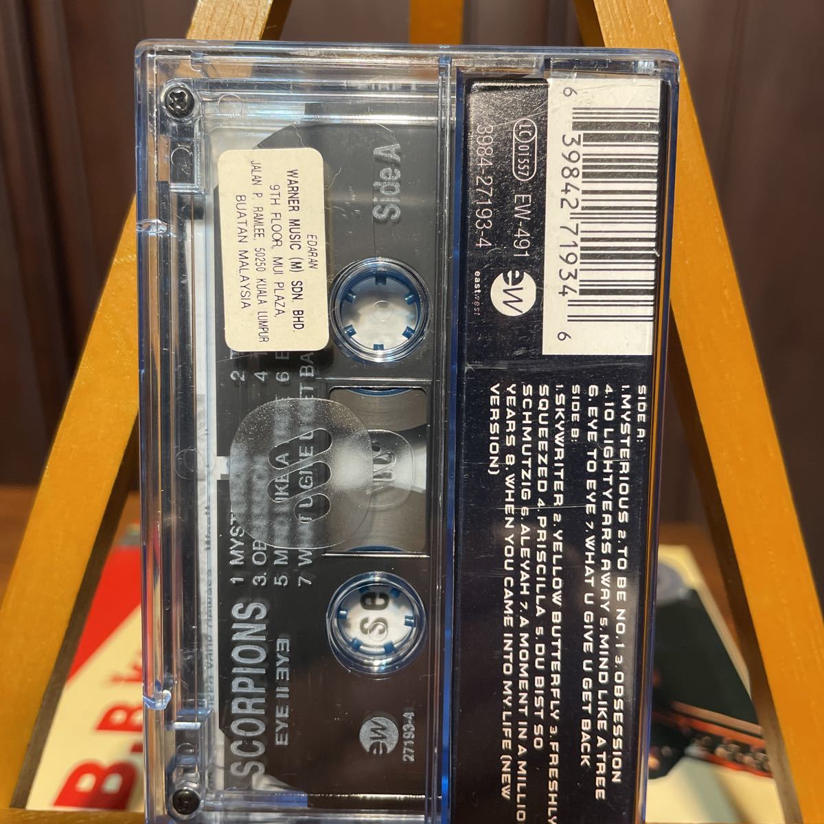 スコーピオンズ SCORPIONS アイ・トゥ・アイ Eye II Eye マレーシア盤 カセットテープ 1999年 15曲 WARNER MUSIC MALAYSIA  の画像2