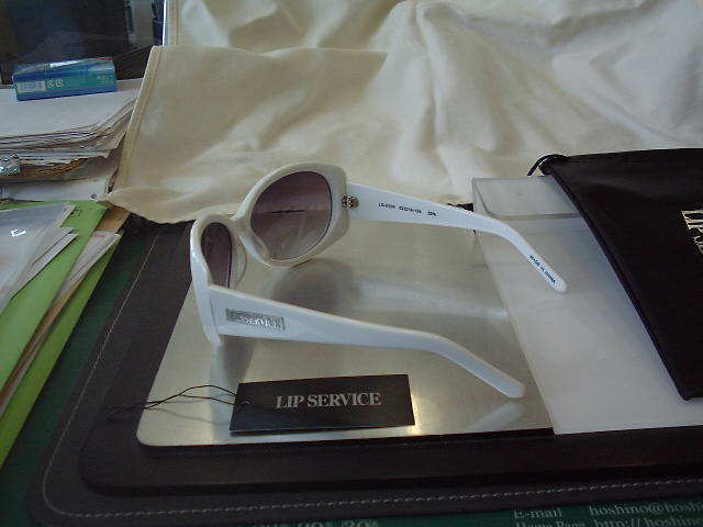  Lip Service LIPSERVICE sunglasses LS6509-4 stylish white 