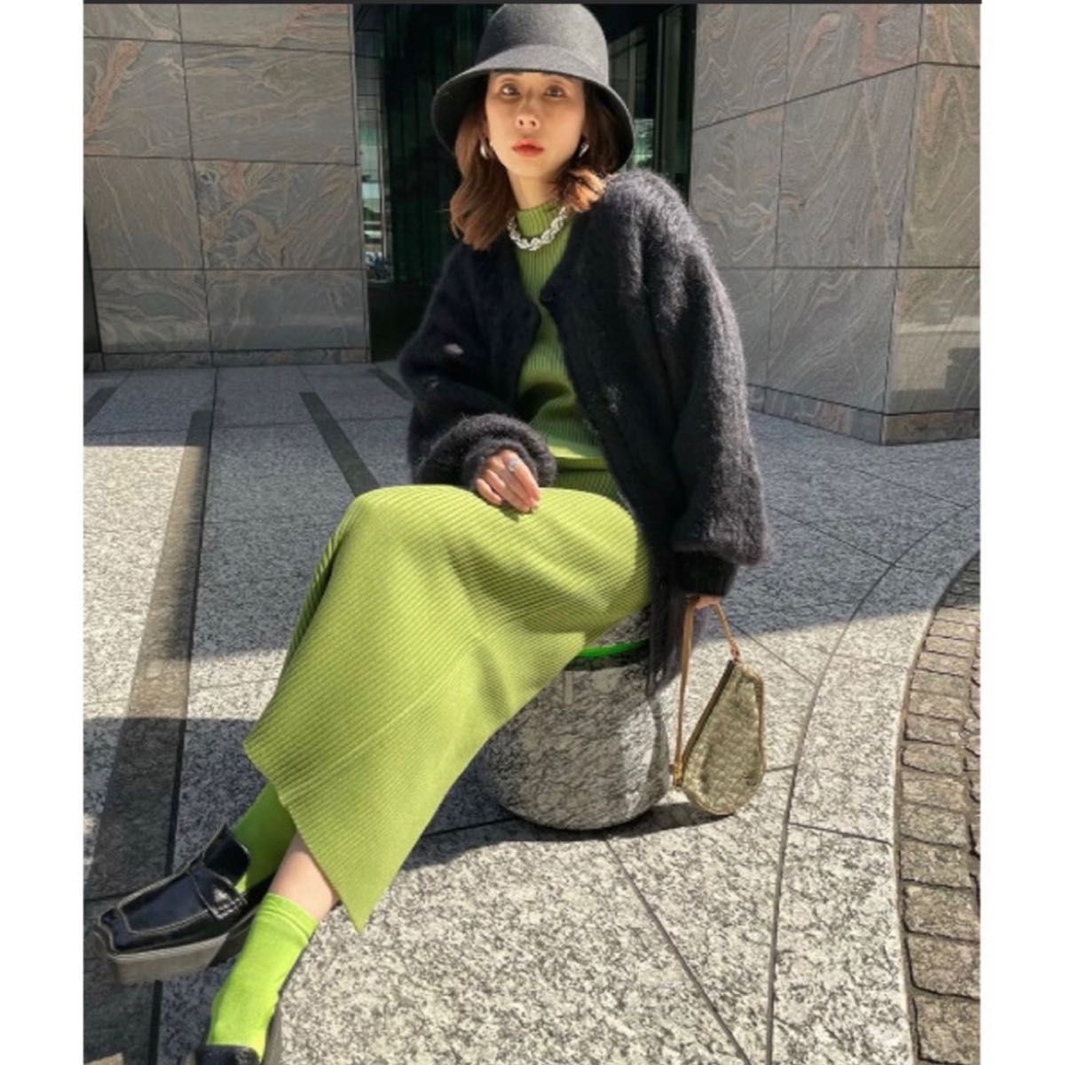 Ameri 新品 2WAY MOHAIR SHAGGY KNIT|Yahoo!フリマ(旧PayPay Ameri 新品 2WAY MOHAIR SHAGGY KNIT|Yahoo!フリマ(旧PayPay