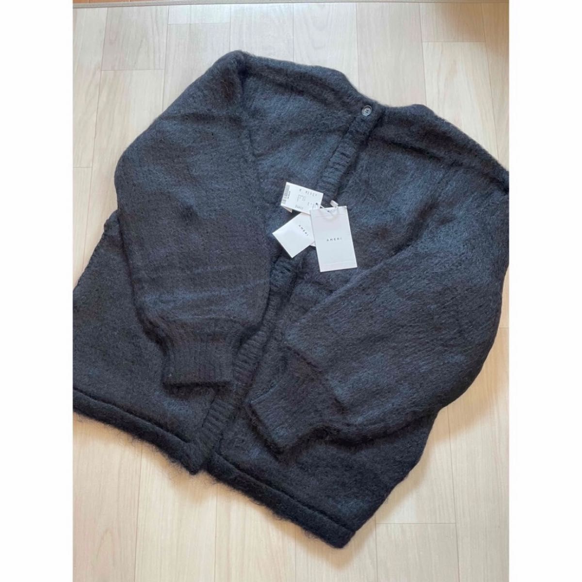 Ameri 新品 2WAY MOHAIR SHAGGY KNIT