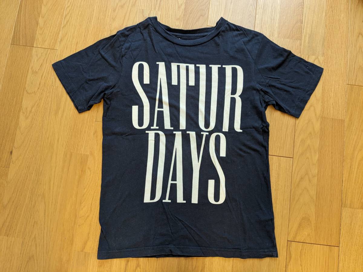 【中古】SATURDAYS SURF NYC BEAMS 半袖Tシャツ サイズM_画像1