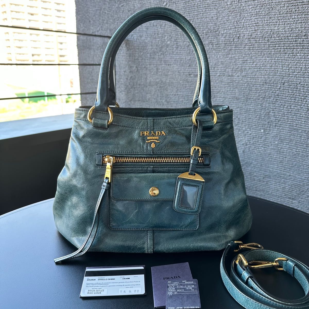 PRADA BN2828 ショルダーバッグ ハンドバッグ トートバッグ 2WAY PRADA BN2828 ショルダーバッグ ハンドバッグ トートバッグ 2WAY