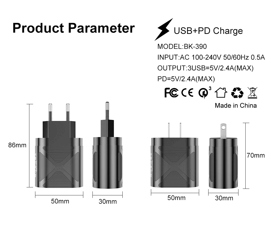 48W 急速充電器★iPhone★Lightning ケーブル★2m付き★1年保証_画像4