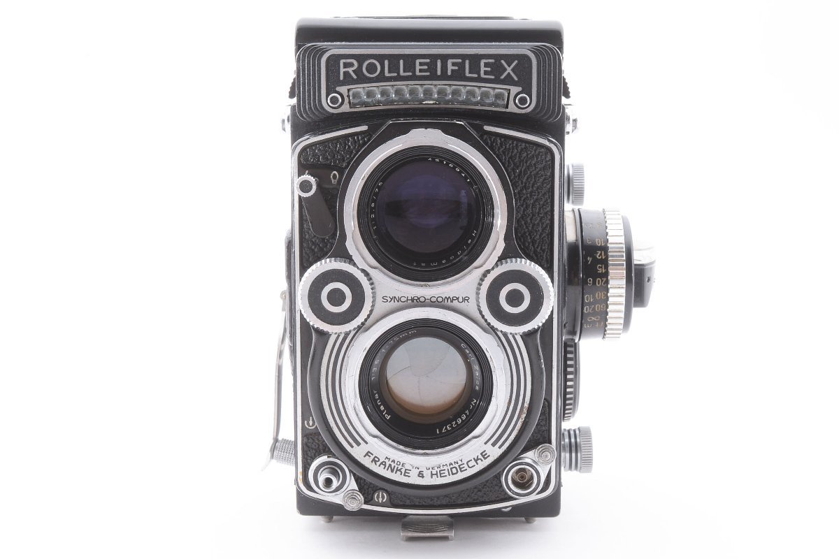 ローライフレックス rolleiflex 3.5f 二眼レフ-