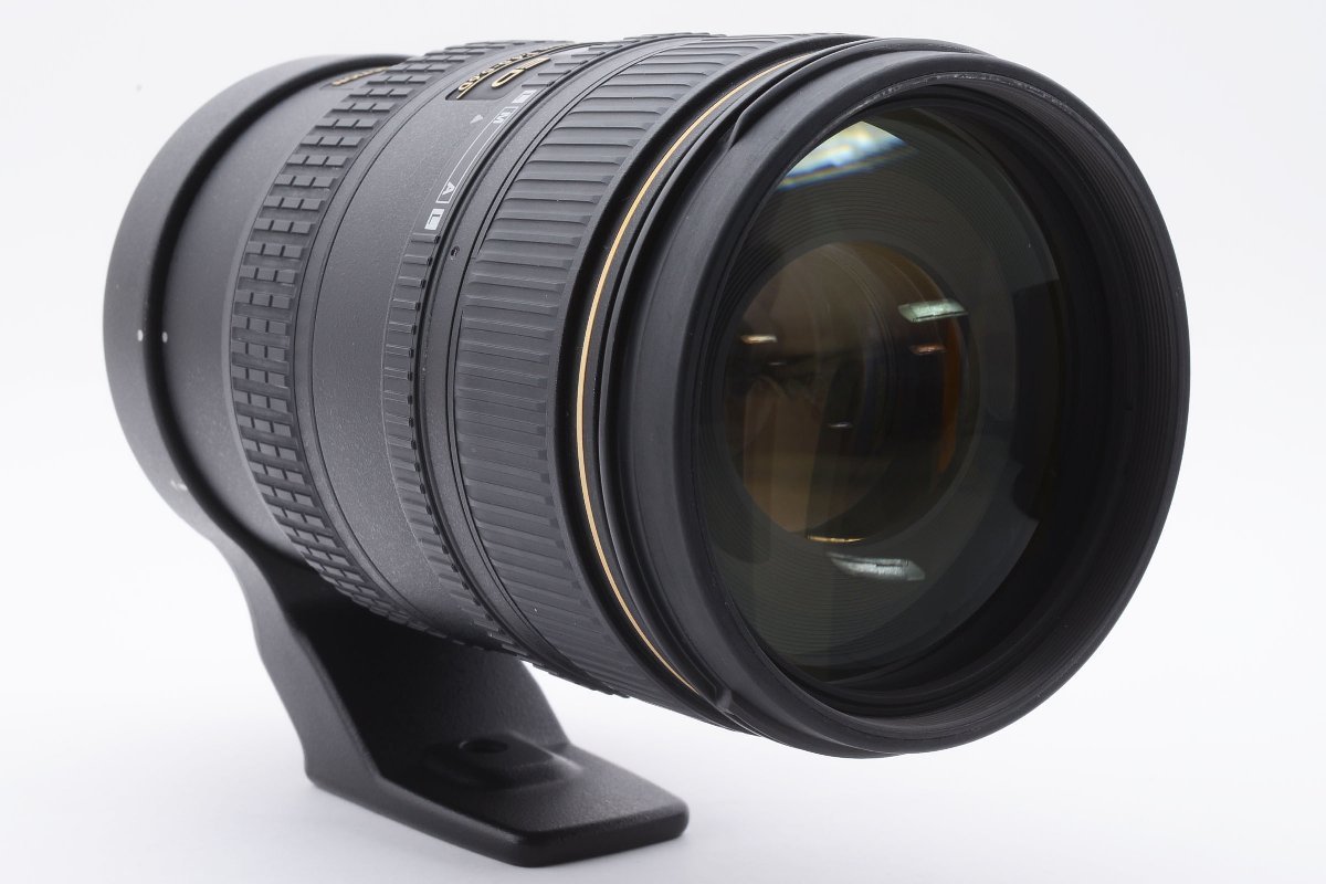 美品 Nikon AF VR Nikkor 80-400mm 4.5-5.6D フード付きの画像4