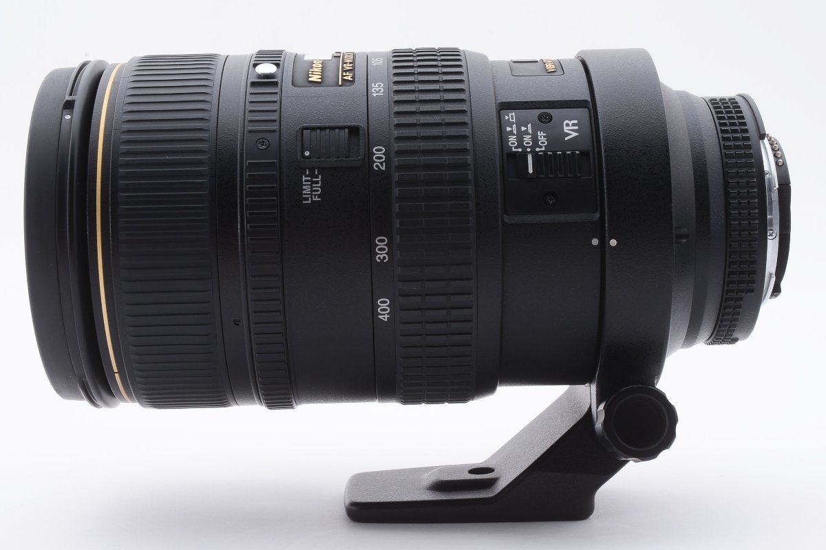 美品 Nikon AF VR Nikkor 80-400mm 4.5-5.6D フード付きの画像8